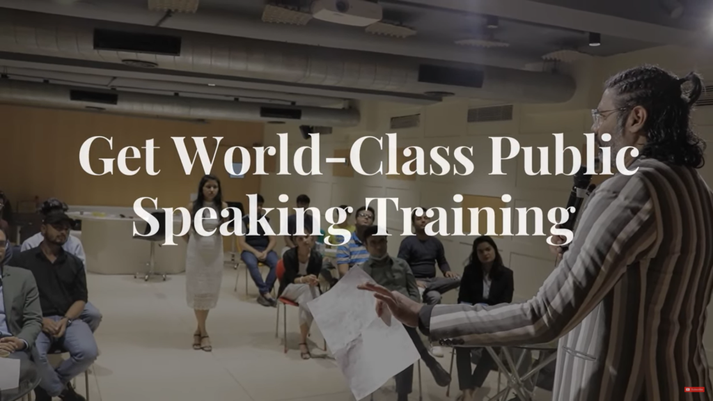 world class public speaking training